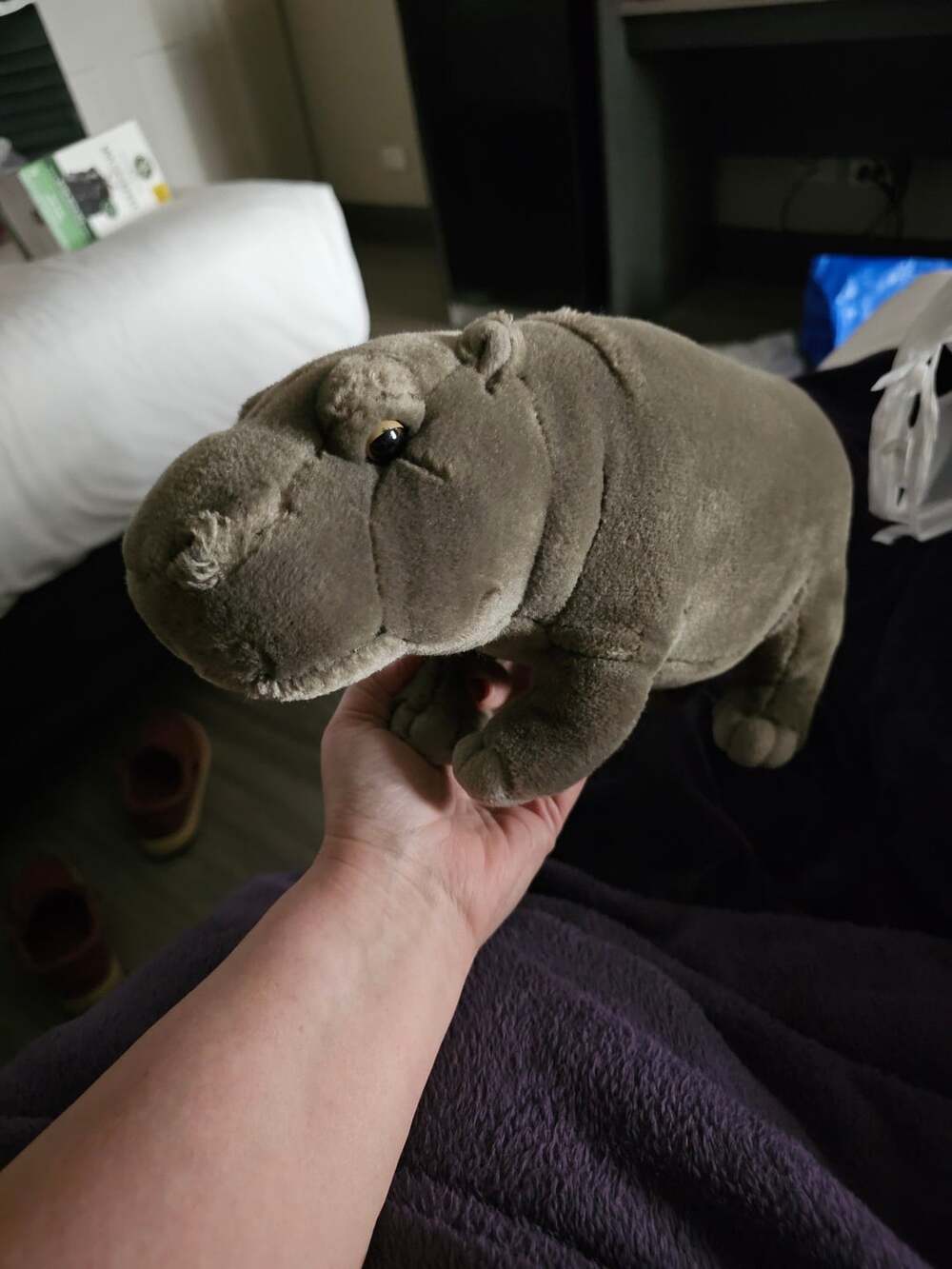 Webkinz Signature Hippopotamus Plush Toy WKS1029